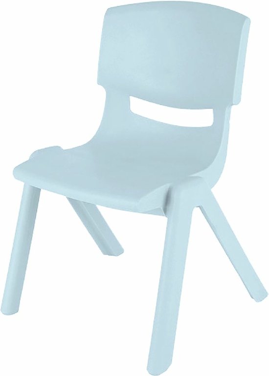 Kinderstoeltje Plastic Pastel Blauw