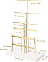 oorbelhouder / Earring holder stand, earring organizer display stand for hanging earrings