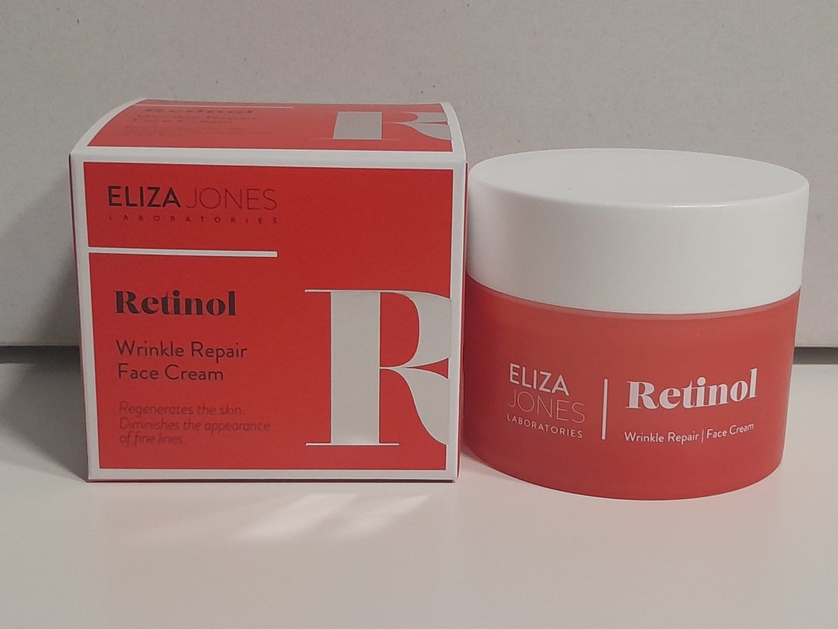 Goedkoopste Eliza Jones gezichtscrème met retinol wrinkle repair - face cream - 50ml
