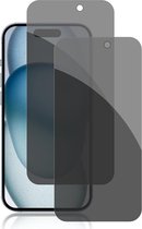 Screenprotector gechikt voor Iphone 15 privacy glas - 2pack - Pricacy Glass - Glass protector voor Iphone 15 - Bescherm scherm - Gehard glas - Full coverd - Tempered Glass