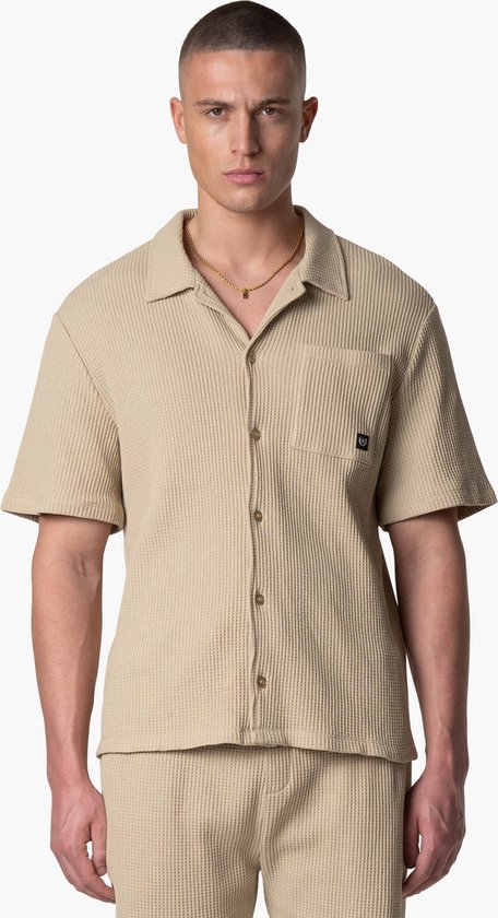 Quotrell Couture - PLAYA SHIRT - BEIGE - M