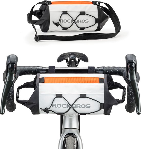 Waterdichte fietstuurtas Rockbros AS-051 - Zwart