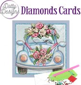 Dotty Designs Diamond Cards - Wedding Car