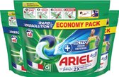 Capsules de lessive liquide Ariel PODS 4 en 1 - Contrôle actif des odeurs - 120 lavages (3 x 40 dosettes)