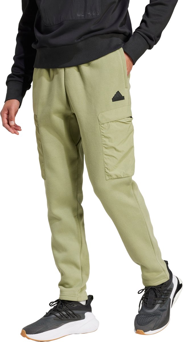 adidas Sportswear City Escape Fleece Broek Heren Groen