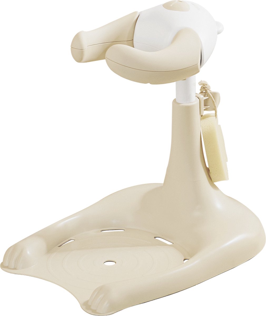 Goedkoopste Douchehulp - 6 tot 36 maanden - Multifunctioneel - Afstelbaar design - Cream