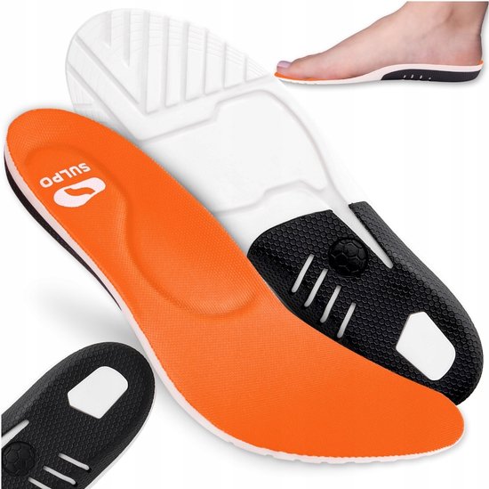 inlegzolen, binnenzool, Sulpo schoenzolen, maat 35-40, sport, wandelen, schoenen