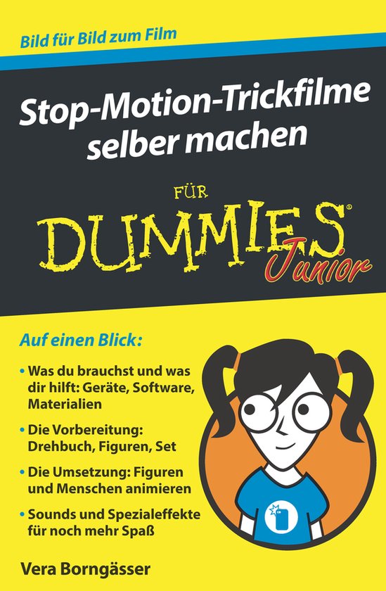 Stop–Motion–Trickfilme selber machen für Dummies Junior - cover
