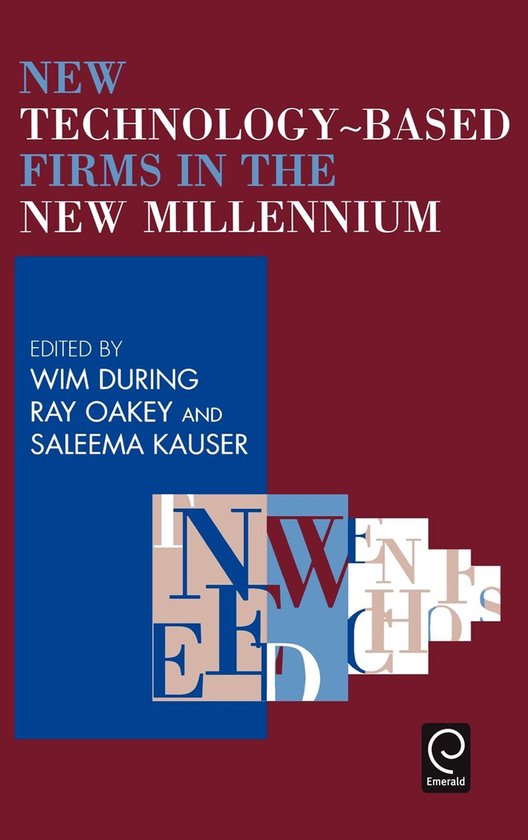 New Technology-based Firms in the New Millennium- New Techno ... - cover