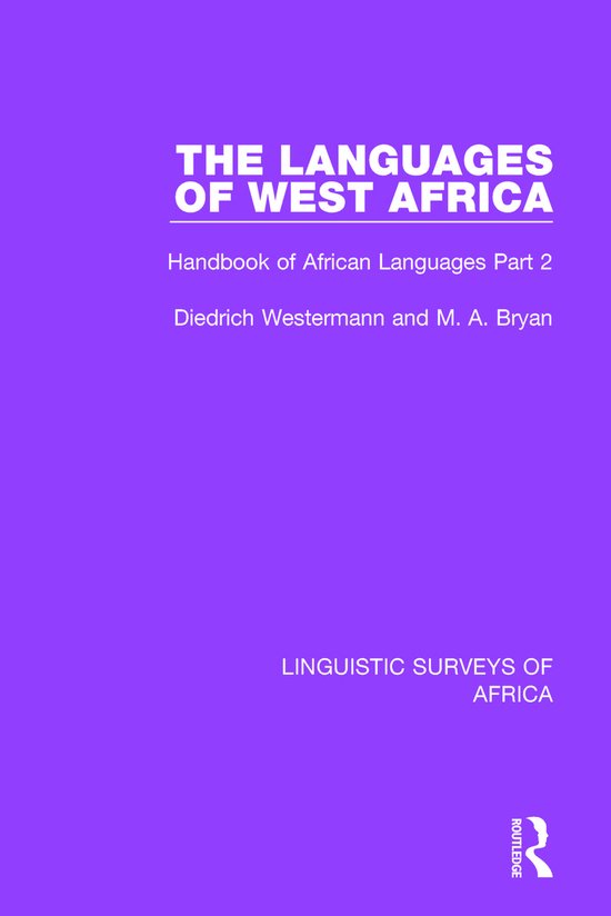 The Languages of West Africa - cover