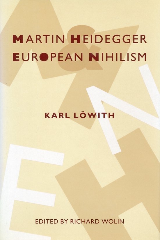 Martin Heidegger & European Nihilism - cover