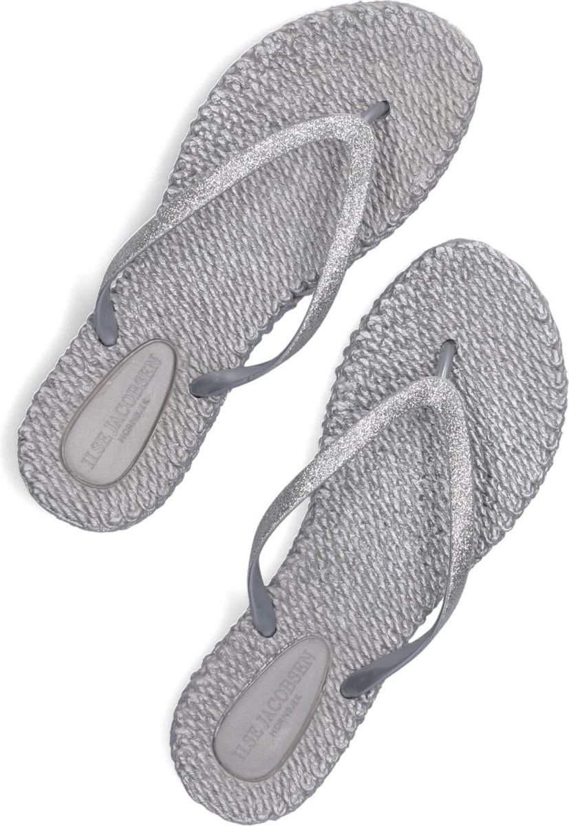 Ilse jacobsen slippers zilver hotsell