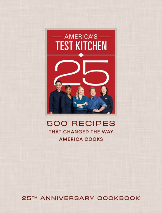 America's Test Kitchen 25th Anniversary Cookbook - cover