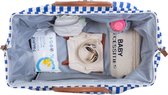Childhome Mommy Bag® - Verzorgingstas - Stripes Collection - Blauw/Wit
