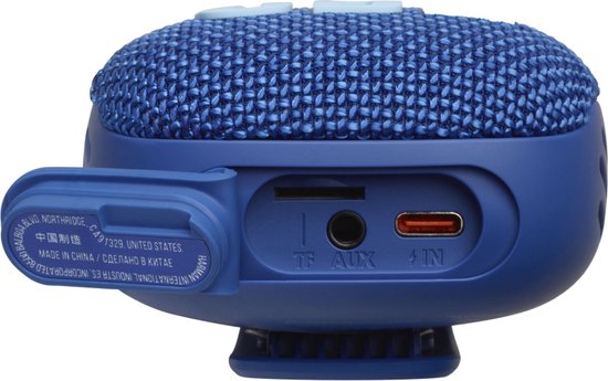 JBL Wind 3S - Draagbare Mini Bluetooth Speaker - Waterdicht - met gratis Handlebar-mount - Blauw van Merkloos — afbeelding 5