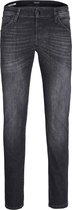 JACK & JONES Glenn Fox loose fit - heren jeans - zwart denim - Maat: 36/36