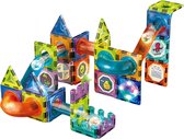 Magnetische Knikkerbaan – 75 Stuks Knikkerbaan - Magnetisch Speelgoed - Magnetic Tiles – Knikkers – Constructiespeelgoed Voor Leeftijd 3 t/m 12 Jaar - Cadeau Kind