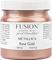 Fusion Metallic Paint - Meubelverf - Rose Gold - Acrylverf - Rose Gold - 250 ml