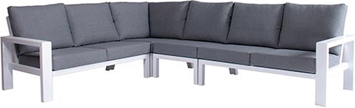 Buitengewoon Boet Benton Hoek Loungebank - Wit