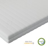 Ada Sleep® Koudschuim matras 80x160 cm - 14 cm - ventilerend - hypoallergeen - wasbare hoes - CertiPUR® en Okoetex gecertificeerd - Ergonomische ondersteuning