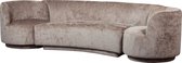 BePureHome Combi-Popular Modulaire Bank - Chenille - Taupe - 72x370x97