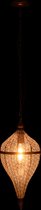 J-Line hanglamp Druppel - metaal - goud - small