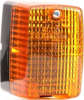 Extra knipperlamp - Gloeilamp - 12V - ECE - Lenskleur: Geel - links/rechts/Montage aan zijkant