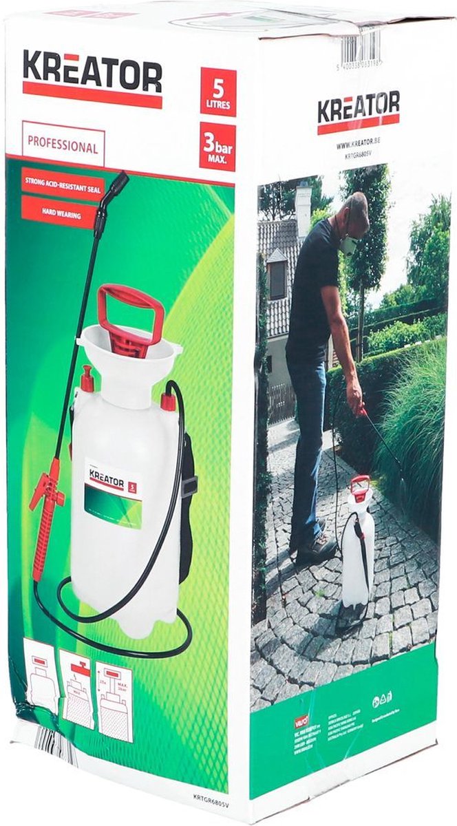 Kreator KRTGR6805 Druksproeier - 5l van Kreator — afbeelding 3
