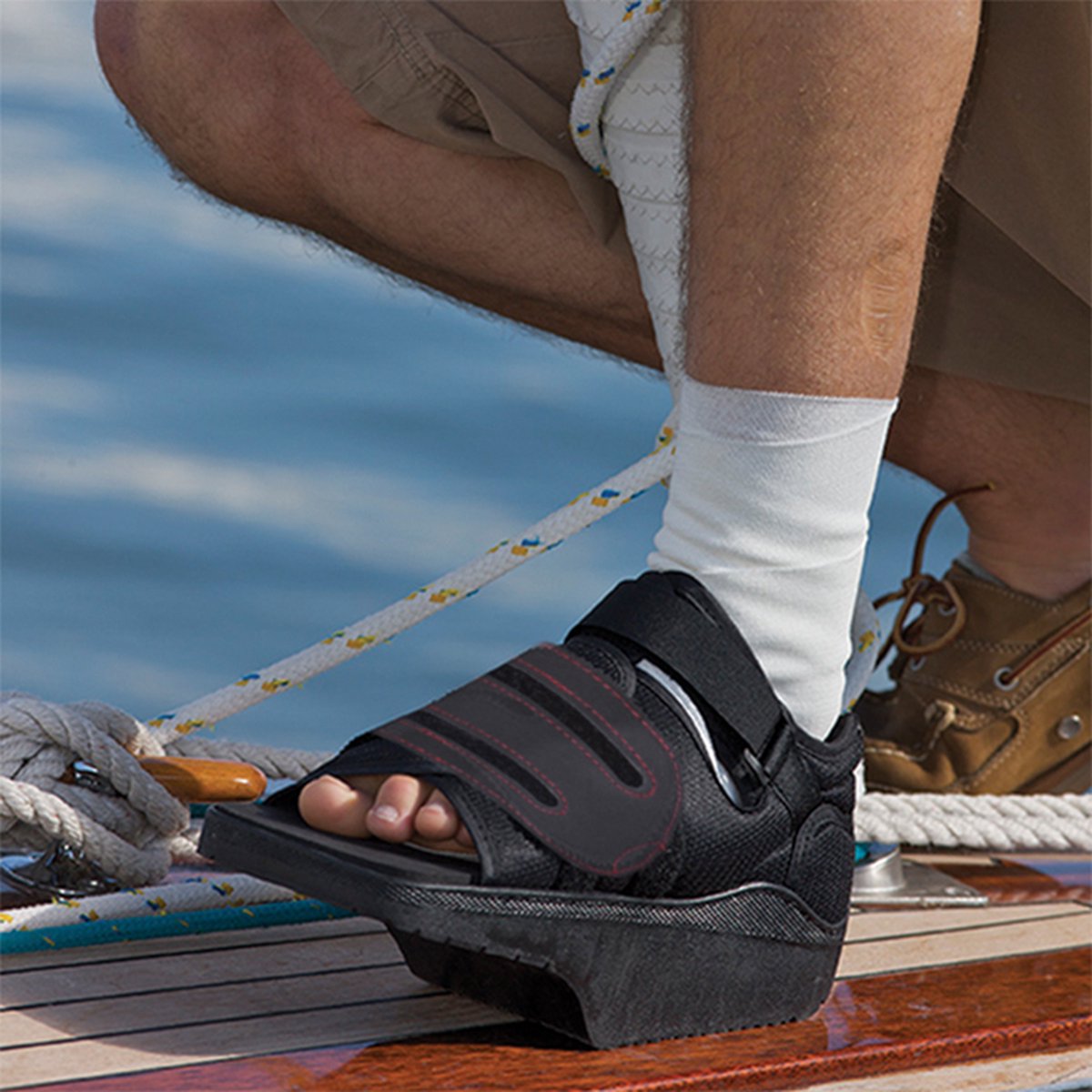 Avant Pied Chaussure De Barouk Donjoy Chaussure Décharge Talon