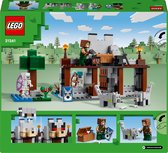 LEGO Minecraft® De wolvenburcht speelset met fort 21261