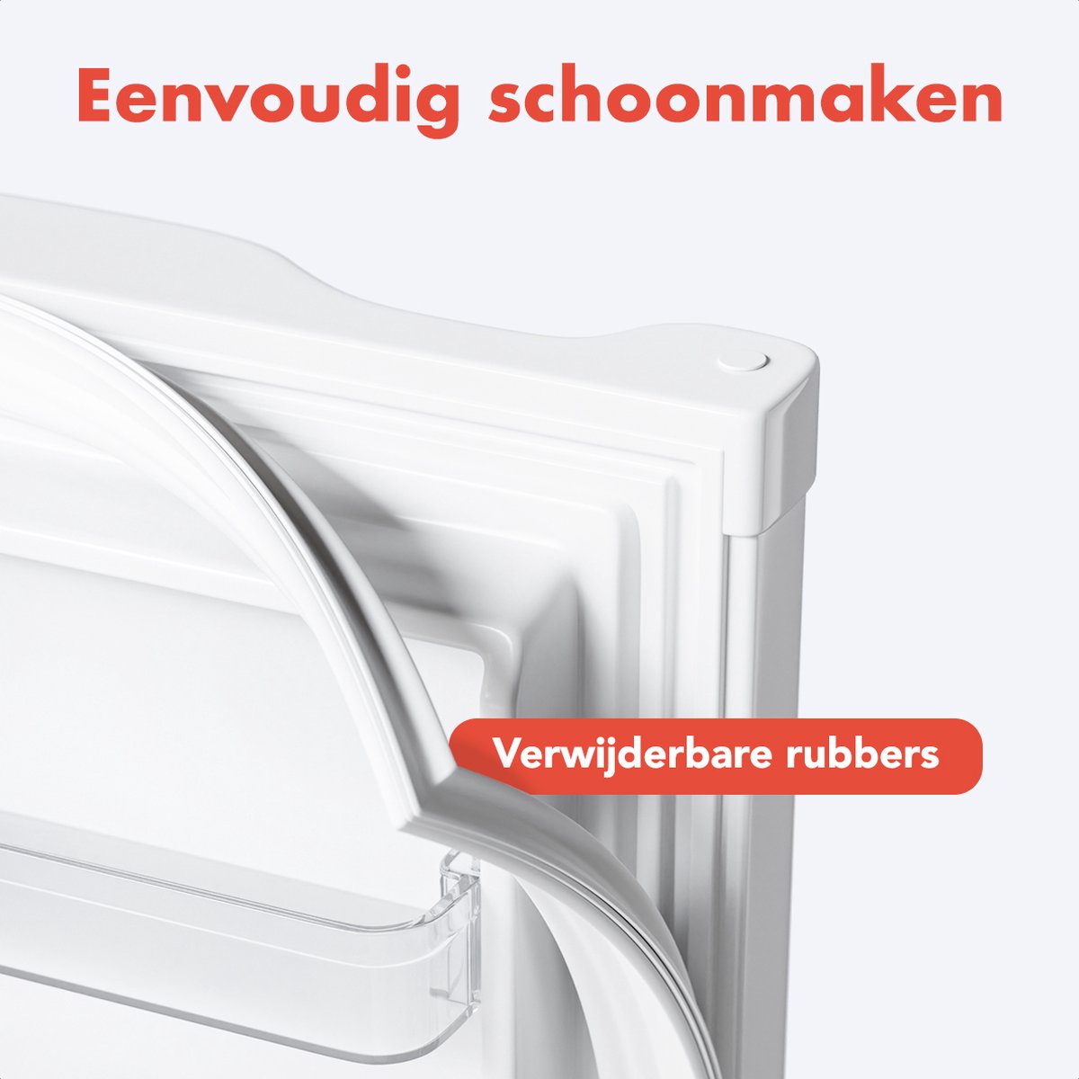 KitchenBrothers Koelkast - 127L - Tafelmodel - IJskast - Frigo - Vrijstaand - Wit – foto 4