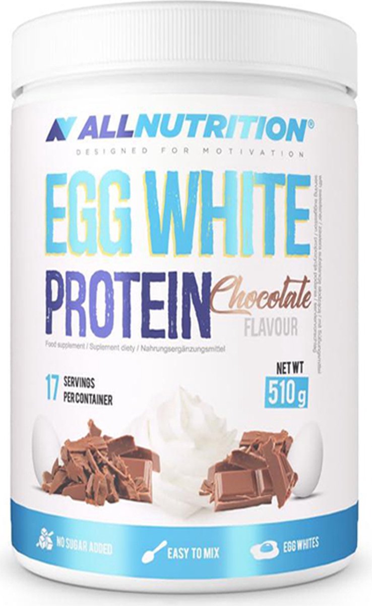 Goedkoopste AllNutrition | Egg white protein | Vanilla | 510gr 17 servings | Eiwitshake | Proteïne shake | Eiwitten | Proteïne | Supplement | Nutriworld
