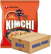 Nongshim - Nouilles Instantanées Shin Kimchi - 20 sachets