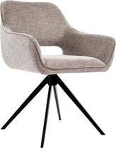 Kick draaistoel Miyo - taupe