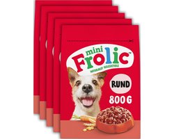 5x Frolic Hondenvoer Droog Mini Rund 800 gr
