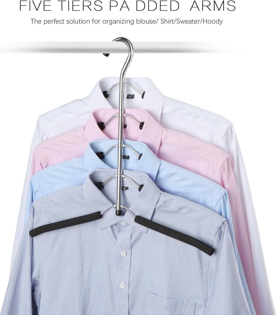 CINTRE,4--Cintres En Métal Antidérapants Pour Vêtements, 10 Pièces, En Alliage'aluminium