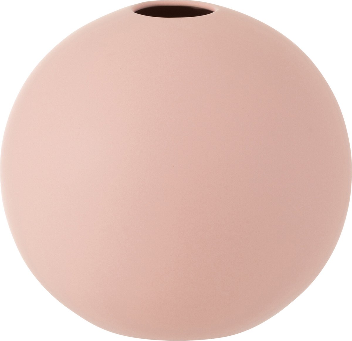 J-Line vaas Bol - keramiek - roze - large - Ø 25 cm