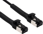FTP CAT8.1 40 Flexline Gigabit Netwerkkabel - CU - Buigbare connector - 2 meter - Zwart