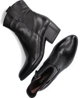 Omoda Dallas Enkellaarsjes - Enkelboots met rits - Dames - Zwart - Maat 39