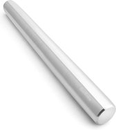 Roestvrij stalen deegroller - fondant deegroller roestvrij staal deegroller rolling pin deegroller perfect voor bakkers 30 cm