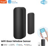 Wifi Deur- en Raamsensor voor Huisbeveiliging, Compatibel met Amazon Alexa/Google Assistant