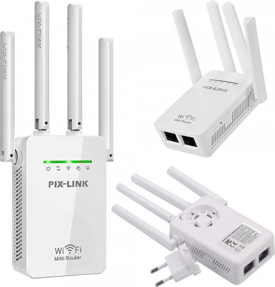 Krachtige Wifi-Repeater 300mb/s WPS signaalversterker - Wit - Krachtige - €29,00