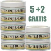Tea tree Balsem 75ml 5 + 2 gratis, tea tree, tea tree creme, acne creme, muggenjeuk