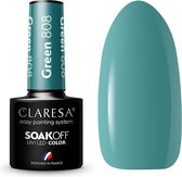 Claresa UV/LED Gellak Groen #808 - 5ml. - Groen - Glanzend - Gel nagellak