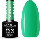 Claresa UV/LED Gellak Full Of Colours #5 – 5ml. - Groen - Glanzend - Gel nagellak