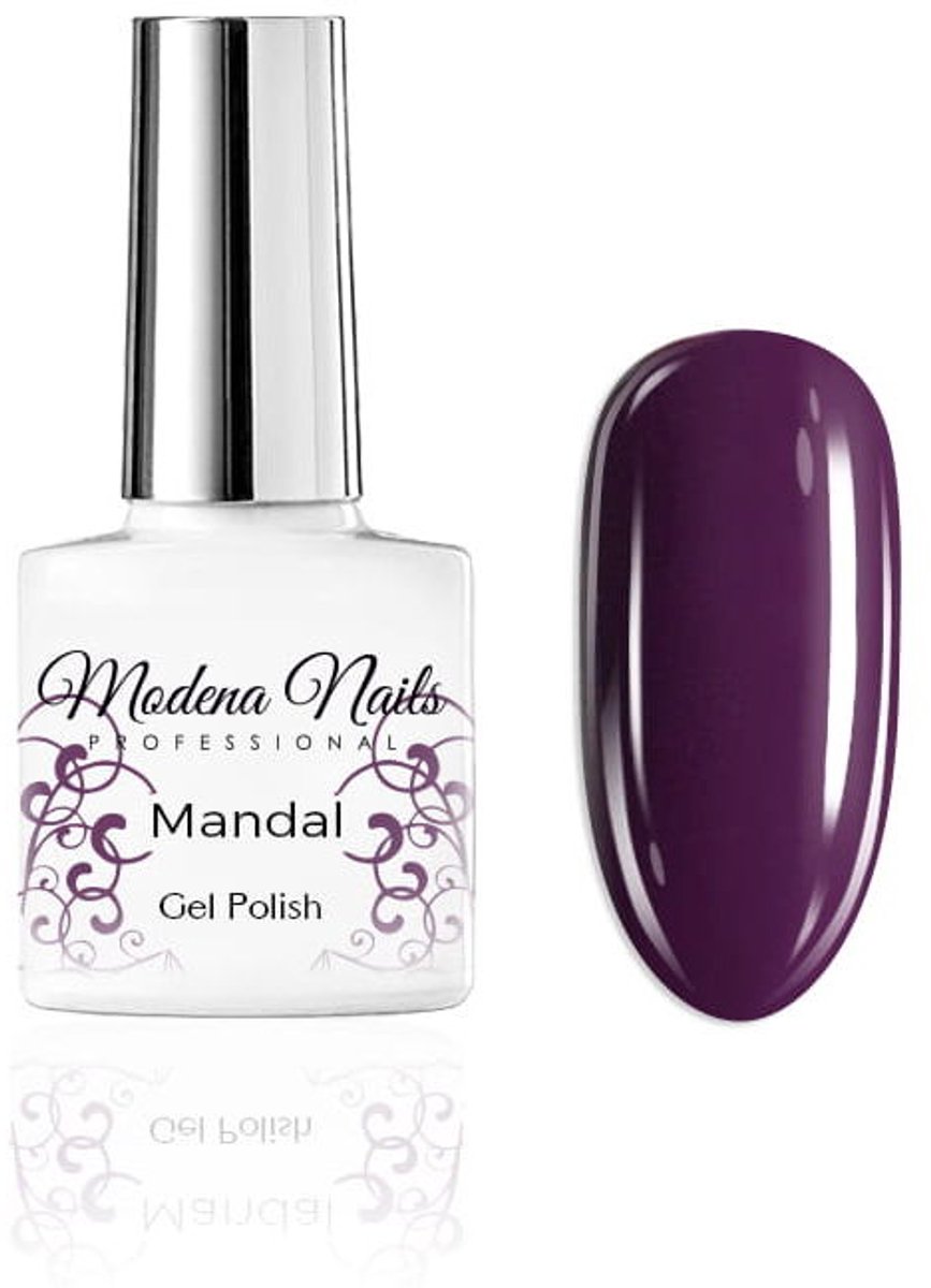 Modena Nails Gellak Autumn/Winter - Mandal 7,3ml. - Paars - Glanzend - Gel nagellak - Gel nagellak