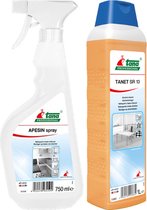 Tana - alcoholreiniger - TANET SR 13 - 1 Liter + Tana Apesin - Desinfectie- oppervlaktereiniger - Spray 750 ml