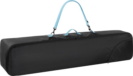 Navaris – Housse De Snowboard En Polyester 1680D PVC – 166 X 16,5 X 30,5 Cm – Fermeture éclair, Poche Latérale, Sangle épaule – Nettoyage Main