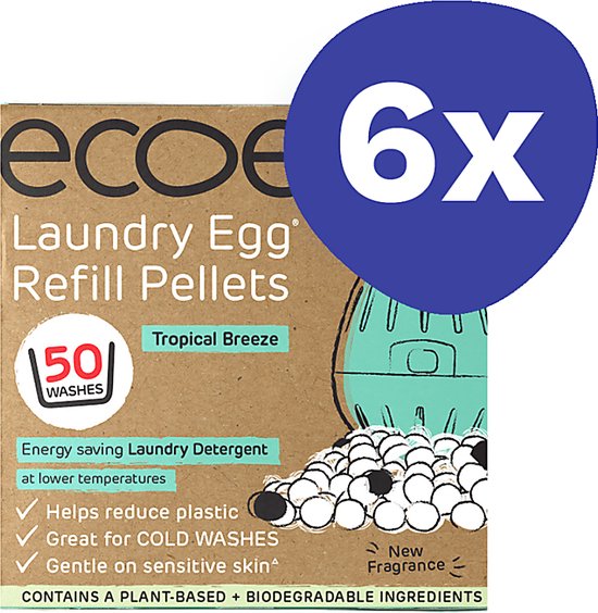 Eco Egg Wasbal Refill Pellets Tropical Breeze
