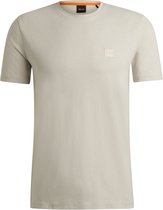 BOSS - T-shirt Tales Beige - Heren - Maat L - Regular-fit